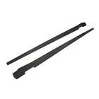 Porsche Panamera 2016-2023 рр. Бокові пороги (2016-2020, Карбон) фото 5