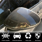 Porsche Panamera 2016-2023 рр. Накладки на дзеркала (2016-2020, Карбон) фото 2