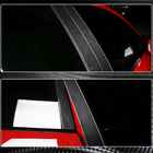 Porsche Panamera 2016-2023 рр. Накладки на стійки дверей (2016-2020, Карбон) фото 3