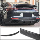 Porsche Panamera 2016-2023 рр. Спойлер (2016-2020, Карбон) фото 1