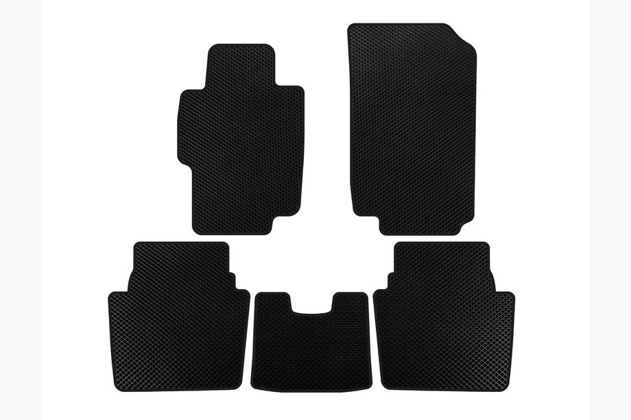 Honda Accord VII 2002-2007 рр. Килимки EVA (SD, Чорний) Image