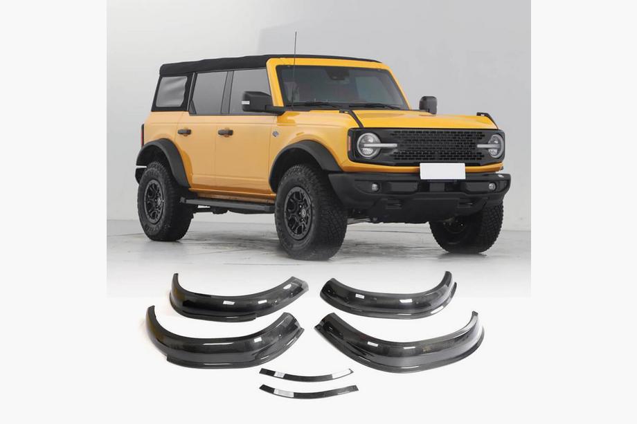 Ford Bronco 2021- рр. Розширювачі арок (Карбон) Image