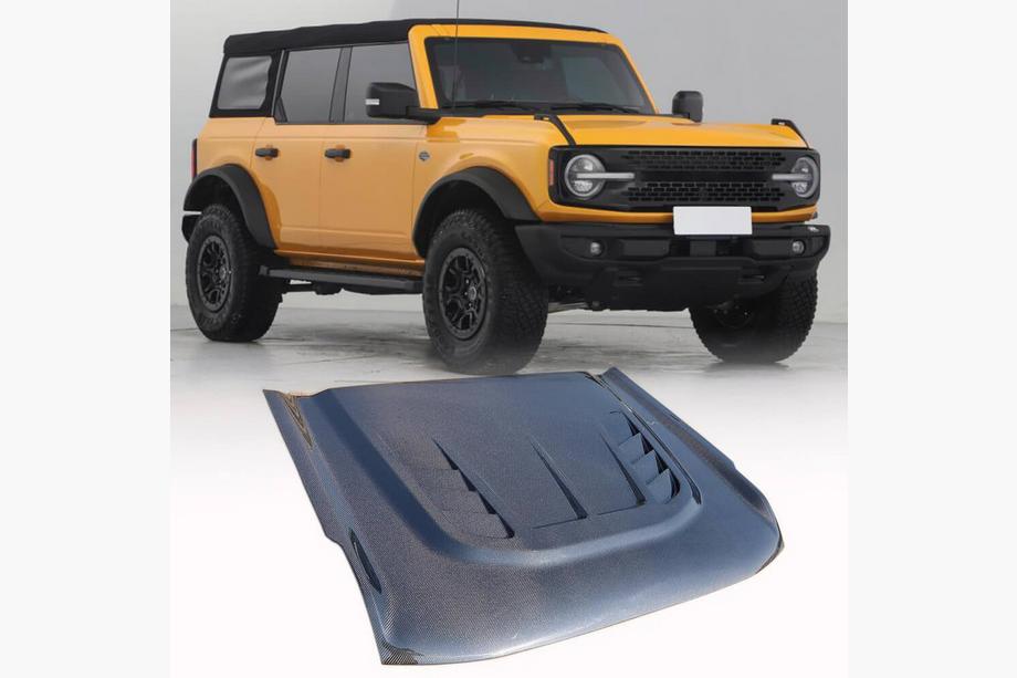 Ford Bronco 2021- рр. Капот (Каробн) Image