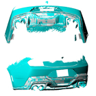 Ford Mustang 2024- рр. Дифузор заднього бампера (Карбон) фото 2