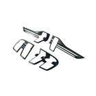 Накладки на задні ліхтарі (Карбон) фото 2