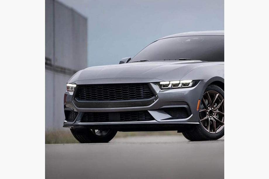 Ford Mustang 2024- рр. Решітка радіатора (для S650, Карбон) Фото 3
