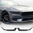 Ford Mustang 2024- рр. Накладки на протитуманки (Карбон) фото 1