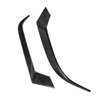 Ford Mustang 2024- рр. Накладки на протитуманки (Карбон) фото 7