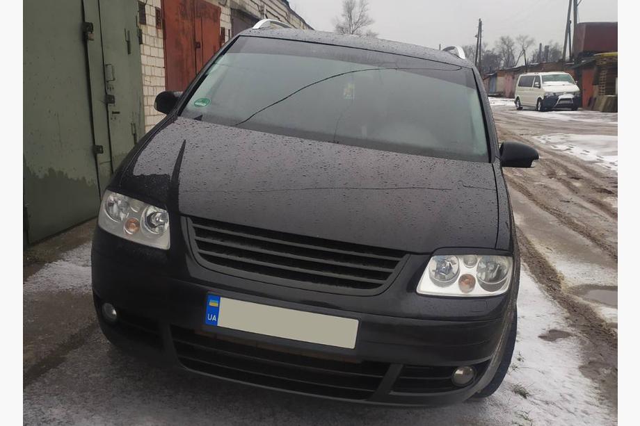 Volkswagen Caddy 2004-2010 рр. Війки (чорні) Фото 4