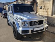 Mercedes G class W463 1990-2018 рр. Розширювачі арок для Base (4 шт, ABS) фото 1