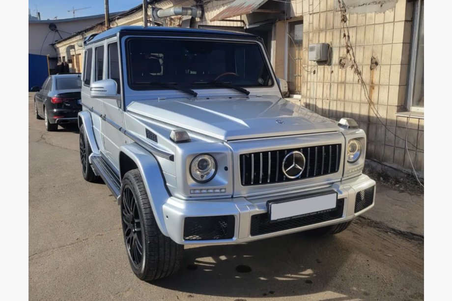 Mercedes G class W463 1990-2018 рр. Розширювачі арок для Base (4 шт, ABS) Image