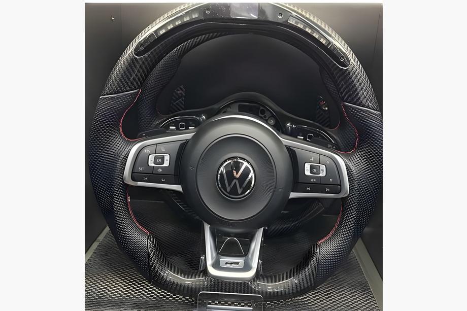 Volkswagen Golf 8 2019- рр. Кермо (Карбон + LED) Image