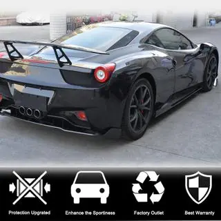 Бокові пороги (2011-2013, Карбон) Ferrari 458 Italia 2009-2015 рр. фото 3