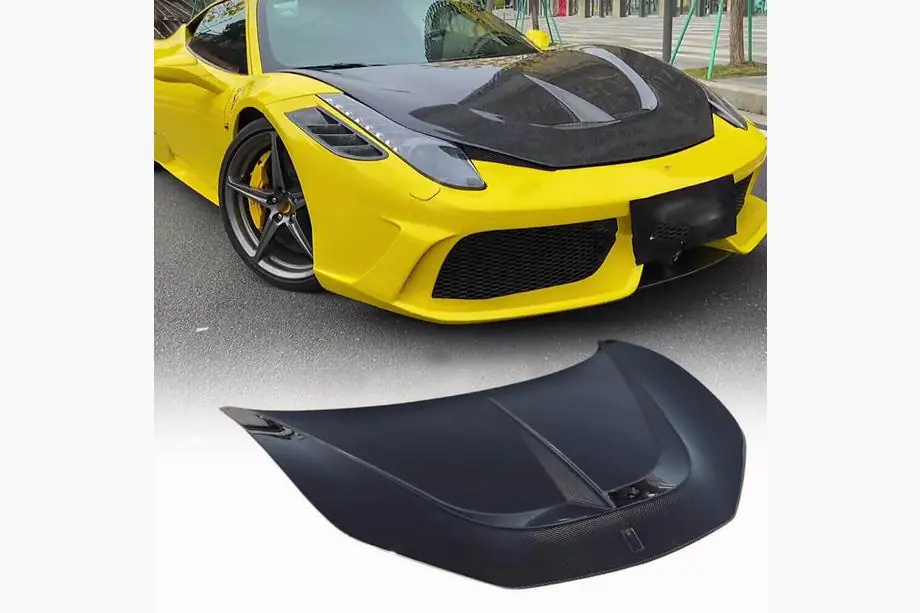 Ferrari 458 Italia 2009-2015 рр. Капот (2011-2013, Карбон) Image