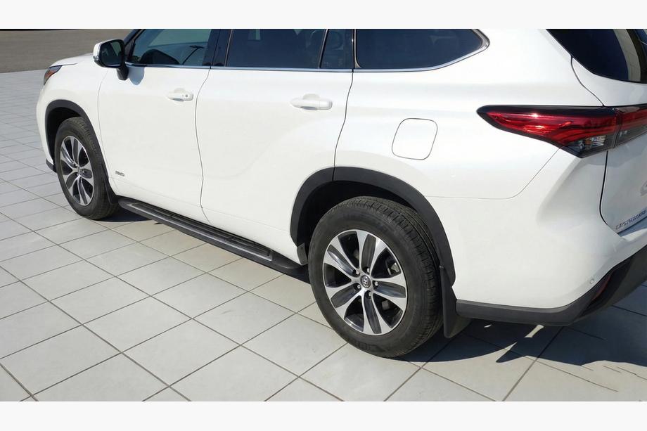 Toyota Highlander 2019- рр. Бокові підніжки OEM (2024+, 2 шт., Алюміній)