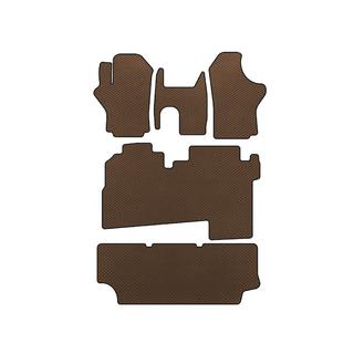 Килимки EVA (2004-2007, 3 ряди, 8-ми місний, Коричневий)