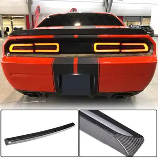 Спойлер (2008-2014, Карбон) Dodge Challenger 2008-2023 рр. фото 2