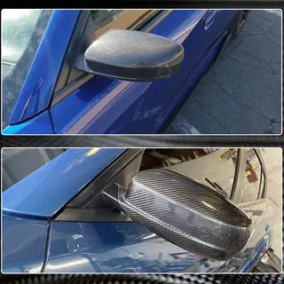 Накладки на деркала (Карбон) Dodge Charger 2010-2023 рр. фото 4