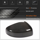 Nissan 370Z 2008-2021 рр. Накладки на дзеркала (Карбон) фото 4