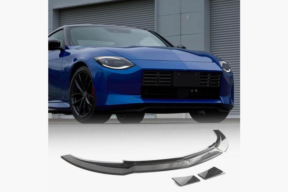 Накладка на передній бампер Lip (Карбон) Image