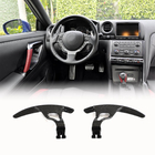 Nissan GT-R 2008-2025 рр. Підкермові пелюстки (2009-2015, Карбон) фото 1