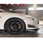 Nissan GT-R 2008-2025 рр. Накладки на передній бампер (2009-2015, Карбон) фото 3