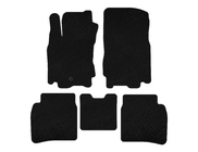 Nissan Note 2004-2012 рр. Килимки текстильні Premium (Чорний) фото 1