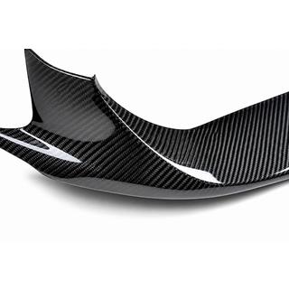 Накладка на передній бампер Lip V2 (для Base/S/S Q4 2013-2017, Карбон) Maserati Ghibli 2013-2023 рр. фото 4