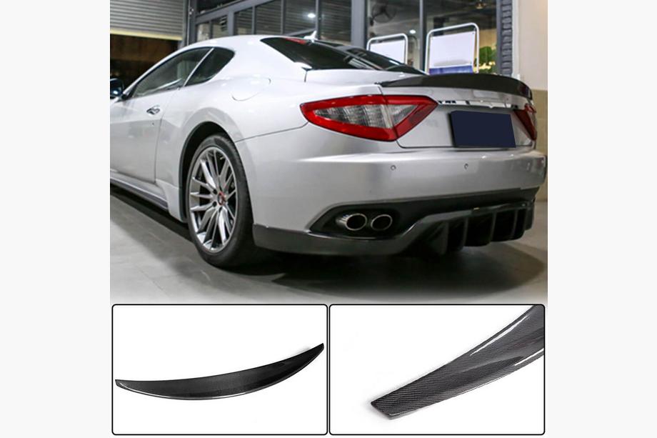 Maserati GranTurismo 2007-2019 рр. Спойлер (Купе, 2007-2011, Карбон) Фото 1
