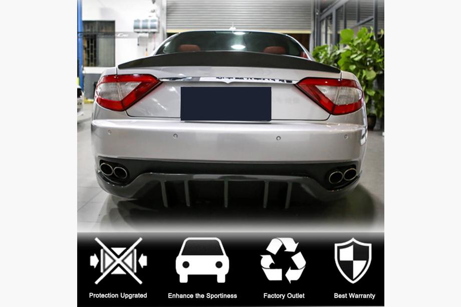 Maserati GranTurismo 2007-2019 рр. Спойлер (Купе, 2007-2011, Карбон) Фото 2