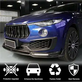 Накладка на решітку радіатора (для Base/S, Карбон) фото 2