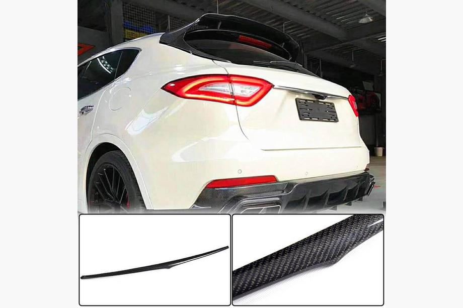 Maserati Levante 2016- рр. Накладка над номером (Карбон) Image