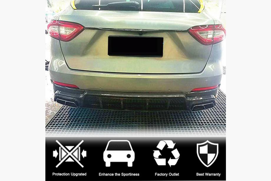 Maserati Levante 2016- рр. Накладка над номером (Карбон) Фото 2