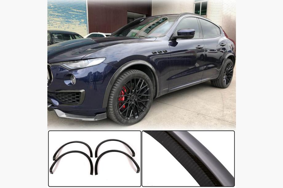 Maserati Levante 2016- рр. Накладки на арки (Карбон) Image