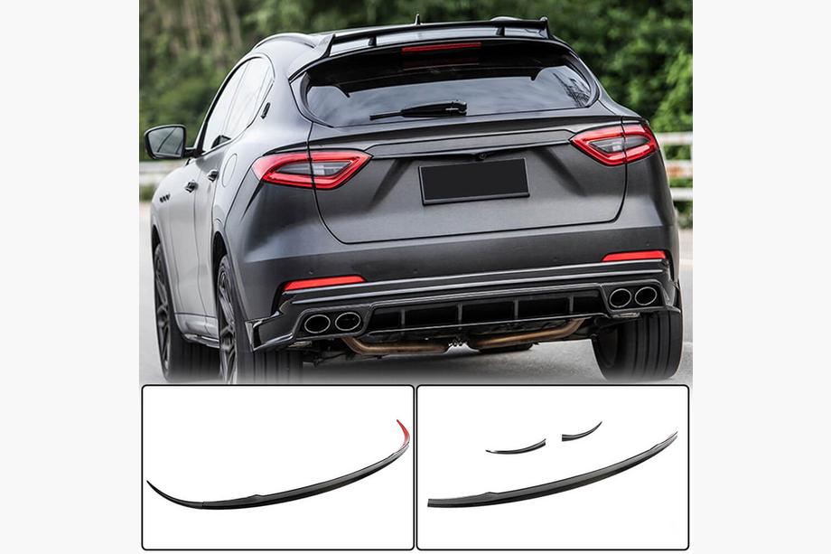 Maserati Levante 2016- рр. Спойлер нижній V1 (Карбон) Image