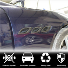 Maserati Quattroporte 2013-2023 рр. Накладки на передні крила (2013-2017, Карбон) фото 2