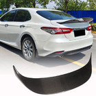 Toyota Camry 2017-2023 рр. Спойлер V1 (Карбон) фото 1