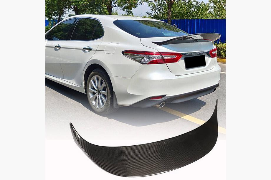 Toyota Camry 2017-2023 рр. Спойлер V1 (Карбон) Image