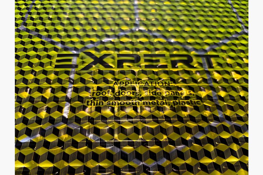 Вібропоглинаючий лист ULTIMATE EXPERT COLD GOLD 2,1 мм (50х35 см) Фото 4