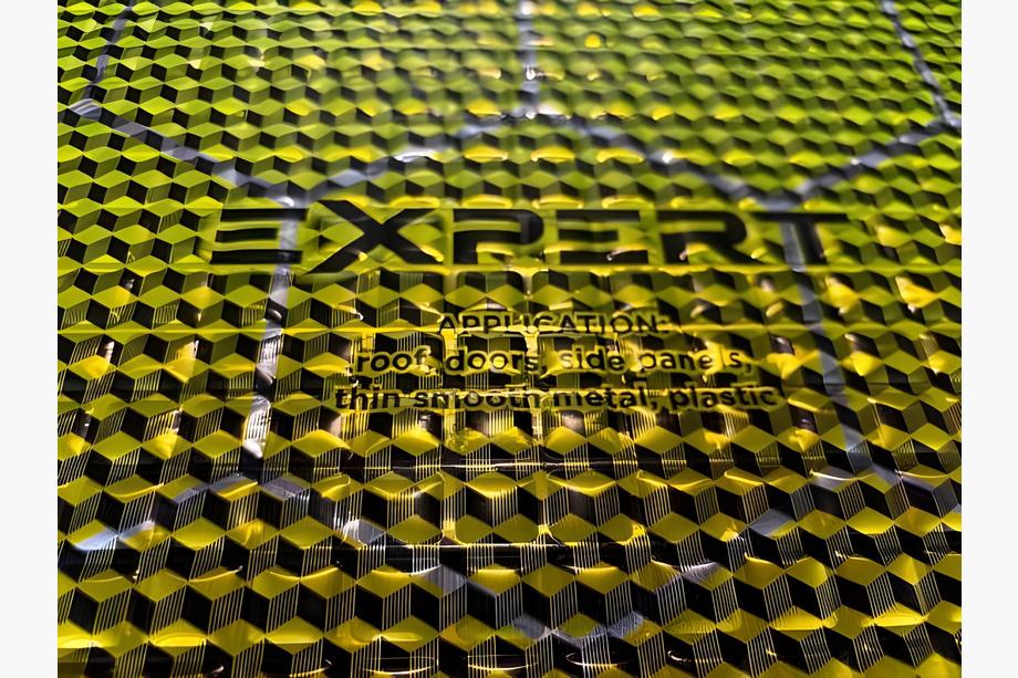 Вібропоглинаючий лист ULTIMATE EXPERT COLD GOLD 2,1 мм (50х35 см) Фото 2