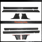 Subaru BRZ 2021- рр. Бокові пороги V2 (Карбон) фото 6