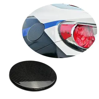 Накладка на люк бензобака (Карбон) Subaru BRZ 2012-2021 рр. фото 1
