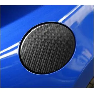 Накладка на люк бензобака (Карбон) Subaru BRZ 2012-2021 рр. фото 2