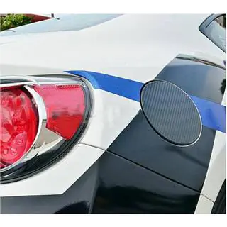 Накладка на люк бензобака (Карбон) Subaru BRZ 2012-2021 рр. фото 3