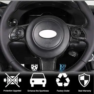 Наладка на кермо V2 (Карбон) Subaru BRZ 2012-2021 рр. фото 2