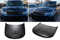 Range Rover Sport 2014-2022 рр. Капот SVR (алюміній) фото 1