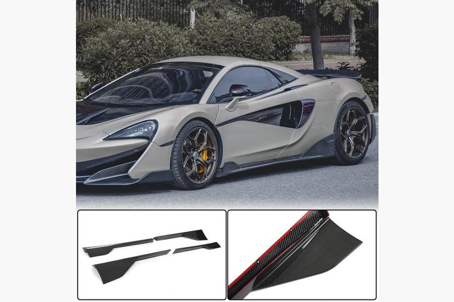 McLaren 540C/570S 2015-2020 рр. Бокові пороги (Карбон) Image