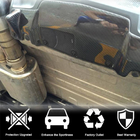 Дифузор заднього бампера (для Base, Карбон) фото 2