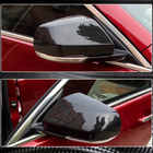 Cadillac ATS 2012-2019 рр. Кришки дзеркал (Карбон) фото 4