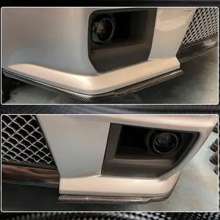 Накладки на передній бампер Flap (для CTS V Coupe, Карбон) фото 4